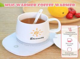 Foto van Huishoudelijke apparaten electric warmer heater pad 220v safe powered heating cup mat coffee tea mil