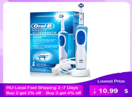 Foto van Huishoudelijke apparaten oral b 2d rotation electric toothbrush vitality daily cleaning rechargeable