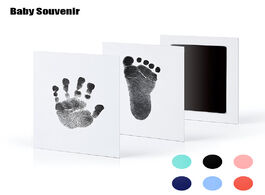 Foto van Baby peuter benodigdheden newborn souvenir non toxic footprints handprint no touch skin for 0 6 mont