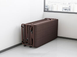 Foto van Meubels 5 fold folding bed 65 80 183 34cm single lazy leisure bedroom multifunctional recliner sofa 