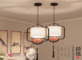 Foto van Lampen verlichting new chinese light bedroom bedside dinging room chandelier lamp tea corridor resta