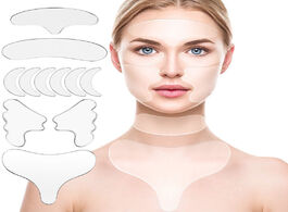 Foto van Schoonheid gezondheid 11pcs face anti wrinkle patch lifting silicone skin care eye forehead reusable