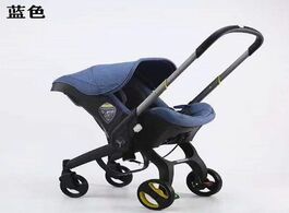 Foto van Baby peuter benodigdheden 4 in1 multifunctional car seat stroller carriage basket portable travel sy