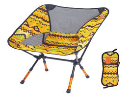 Foto van Meubels light moon chair portable garden 7075 fishing seat camping fixed height folding furniture in