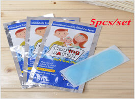 Foto van Baby peuter benodigdheden 5 bags cooling patches fever down plaster migraine headache pad lower temp