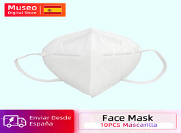 Foto van Beveiliging en bescherming in stock 10pcs face mask breather with 5 layers anti pm2.5 safety dustpro