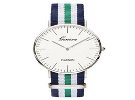 Foto van Horloge reloj mujer 2020 ladies watches fashion women s ultra thin geneva nylon strap quartz watch m