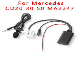 Foto van Auto motor accessoires bluetooth audio adapter aux mic cable w microphone for mercedes w245 w203 w20
