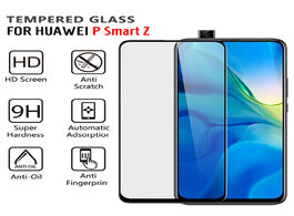 Foto van Telefoon accessoires 9d full cover for huawei p smart z pro tempered glass protective film plus 2019