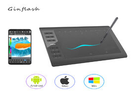 Foto van Kantoor school benodigdheden 1pc digital painting tablets micro usb signature graphics drawing pen t