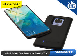 Foto van Telefoon accessoires for huawei mate 20x battery case 6000 mah external charger cover power bank