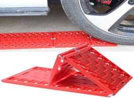 Foto van Auto motor accessoires car tire grip non slip mats snow traction mat folding winter outdoor emergenc