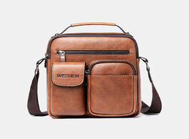 Foto van Tassen 2020 vintage leather men s crossbody bag messenger bags small but high capacity shoulder for 