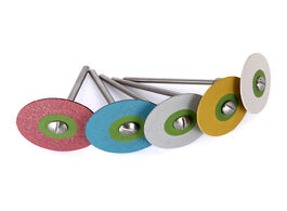 Foto van Schoonheid gezondheid 1pc dental stones wheel grinder for zirconia ceramics hp 26mm metal rubber dia