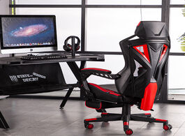 Foto van Meubels high quality gaming chair office chairs with footrest ergonomic computer game for internet h