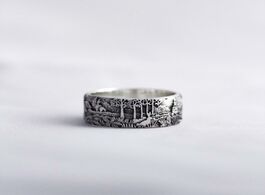 Foto van Sieraden fashion all match men and women ring thai silver deer forest 925 personality trend jewelry 