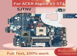 Foto van Computer for acer aspire v3 571 notebook mainboard la 7912p sjtnv hm70 ddr3 laptop motherboard