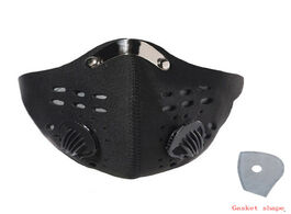 Foto van Beveiliging en bescherming 1pcst with 1 filters exhaust valves half face reusable dustproof respirat