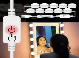 Foto van Lampen verlichting make up furniture lighting usb port makeup vanity mirror light bulb kit 12v touch