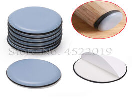 Foto van Bevestigingsmaterialen 48pcs teflon furniture sliders plastic feet nail on table chair glide protect