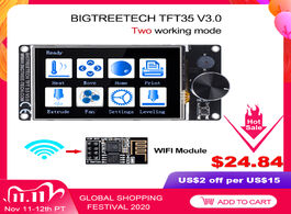 Foto van Computer bigtreetech tft35 v3.0 touch screen 12864lcd wifi 3d printer parts vs mks for skr v1.4 turb