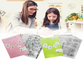 Foto van Huis inrichting heat shrink film shrinky art paper sheets with pattern for kids creative craft keych