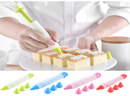 Foto van Huis inrichting silicone food writing pen chocolate decorating tools cake mold cream cup cookie icin