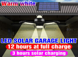Foto van Lampen verlichting solar light outdoor waterproof lamp control sensor garage 60w 80w bulb led pendan