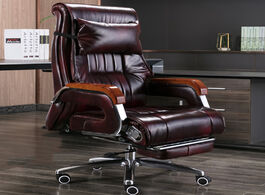 Foto van Meubels leather chair boss massage business office comfortable desk computer high end