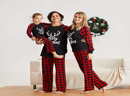 Foto van Baby peuter benodigdheden 2020 christmas family matching pajamas set xmas adult kids pyjamas nightwe