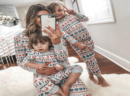 Foto van Baby peuter benodigdheden christmas family pajamas set mommy and me matching clothes women men kid x