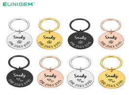 Foto van Sieraden anti lost id tag keychain dog personalized pet engraved name for cat puppy accessories