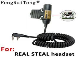 Foto van Telefoon accessoires tactics u94 ptt amplified version for real steal headset baofeng kenwood nexus 