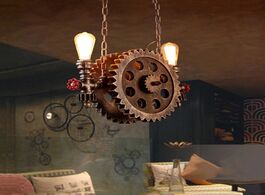 Foto van Lampen verlichting industry wind light retro loft chandelier living room bedroom dining bar club pub
