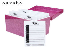 Foto van Schoonheid gezondheid 5 10 layers acrylic eyelash storage box display stand makeup organizer false e