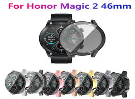 Foto van Horloge screen protector case for huawei honor magic 2 46mm smart watches cover soft tpu bumper full
