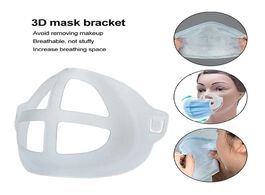 Foto van Beveiliging en bescherming 3d mouth mask support breathing assist help inner cushion bracket food gr