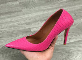Foto van Schoenen fish pattern womens pumps high heeled stiletto shoes fashion party heels ladies dress wine 