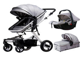 Foto van Baby peuter benodigdheden stroller 3 in 1 with car seat high land scape fashion carriage pram can si