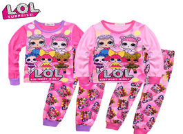 Foto van Speelgoed 2020 autumn and winter new lol surprise dolls girls pajamas set cotton sleepwear children 