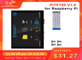 Foto van Computer bigtreetech btt pitft50 v1.0 capacitive touch screen panel dsi 5 inch lcd display for octop