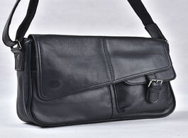 Foto van Tassen casual men crossbody bag genuine leather fashion shoulder high quality original messenger for