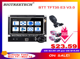 Foto van Computer bigtreetech tft35 e3 v3.0 touch screen 12864 lcd display wifi module 3d printer parts for e