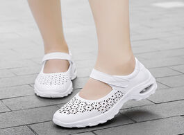 Foto van Schoenen hot selling summer new style women s outdoor sneakers comfortable breathable hollow casual 