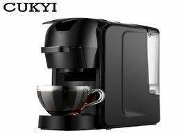 Foto van Huishoudelijke apparaten cukyi 2 in 1 automatic espresso coffee machine 19 bar suitable for capsules