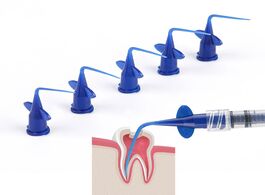 Foto van Schoonheid gezondheid 50pcs dental disposable plastic syringe tip endo irrigation needle for injecti