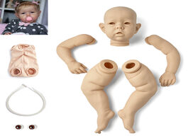 Foto van Speelgoed rbg bebe reborn kit 28 inches baby vinyl liam unpainted unfinished doll parts diy blank