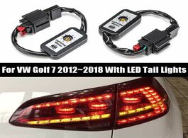 Foto van Auto motor accessoires black dynamic turn signal indicator led taillight add on module cable wire ha