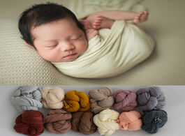 Foto van Baby peuter benodigdheden stretch wraps for newborn photography props photoshoot infantil photograph