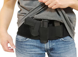 Foto van Tassen hmunii tactical belly band concealed carry gun holster right hand universal invisible elastic
